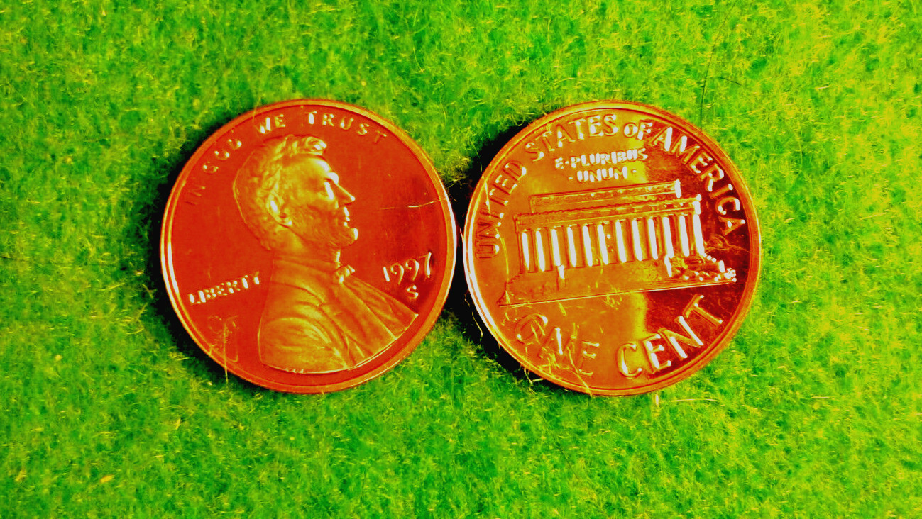 1997-  S  Gem   PROOF  Lincoln Memorial  Cent  Great Coin