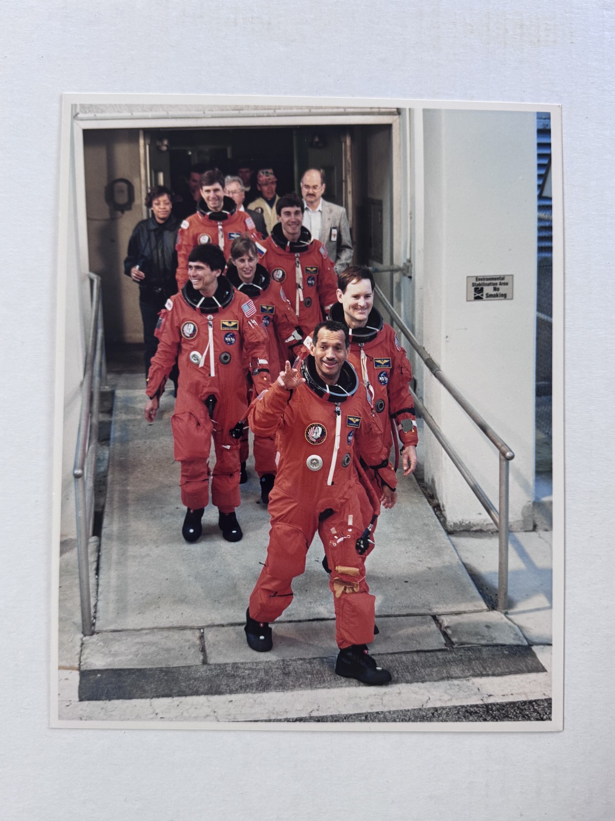 NASA STS-60 Charlie Bolden and Crew at TCDT Press Photo