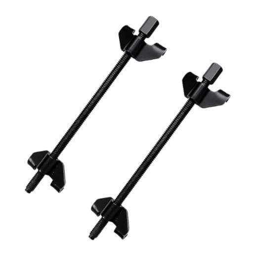 2PCS 14" Coil Spring Compressor Tool, Heavy Duty Auto Suspension Strut Black
