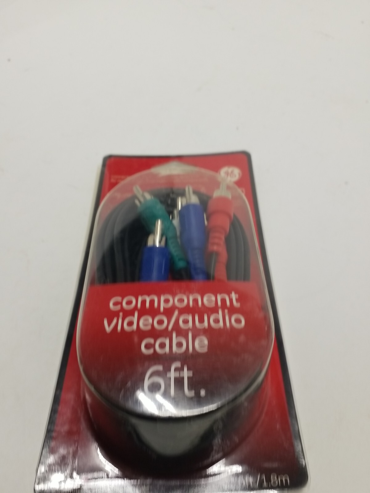 GE Component Video Cable 6ft.- 3321 NEW Sealed