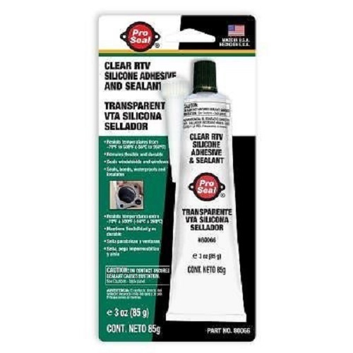 CLEAR RTV SILICONE 3 OZ TUBE N80066 NEW FREE SHIPPING