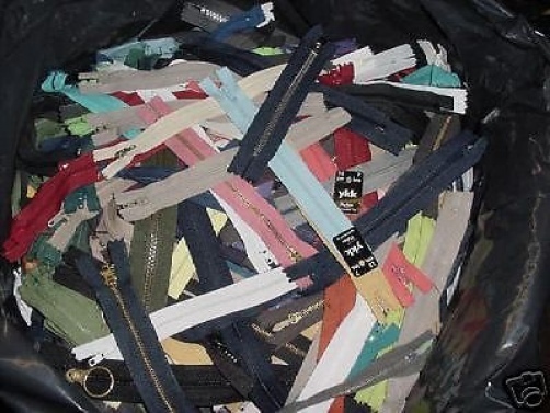 JOB LOT OF NEW 125 ZIPS ZIP JEANS DRESS TROUSERS SKIRT JACKET VARIOUS COLOURS