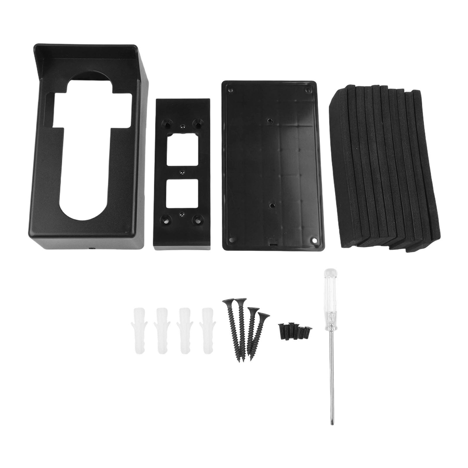 Strong Vinyl Siding Mount for Ring Video Doorbell Protects Against Elements