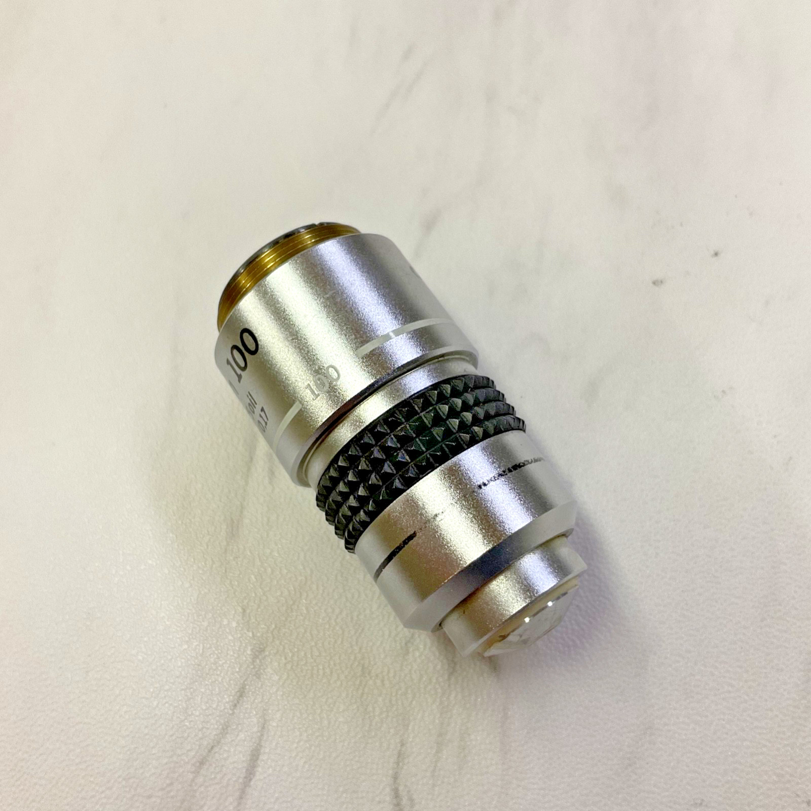 Olympus Japan DPlan 100 1.25 oil 160/0.17 Microscope Objective Tested
