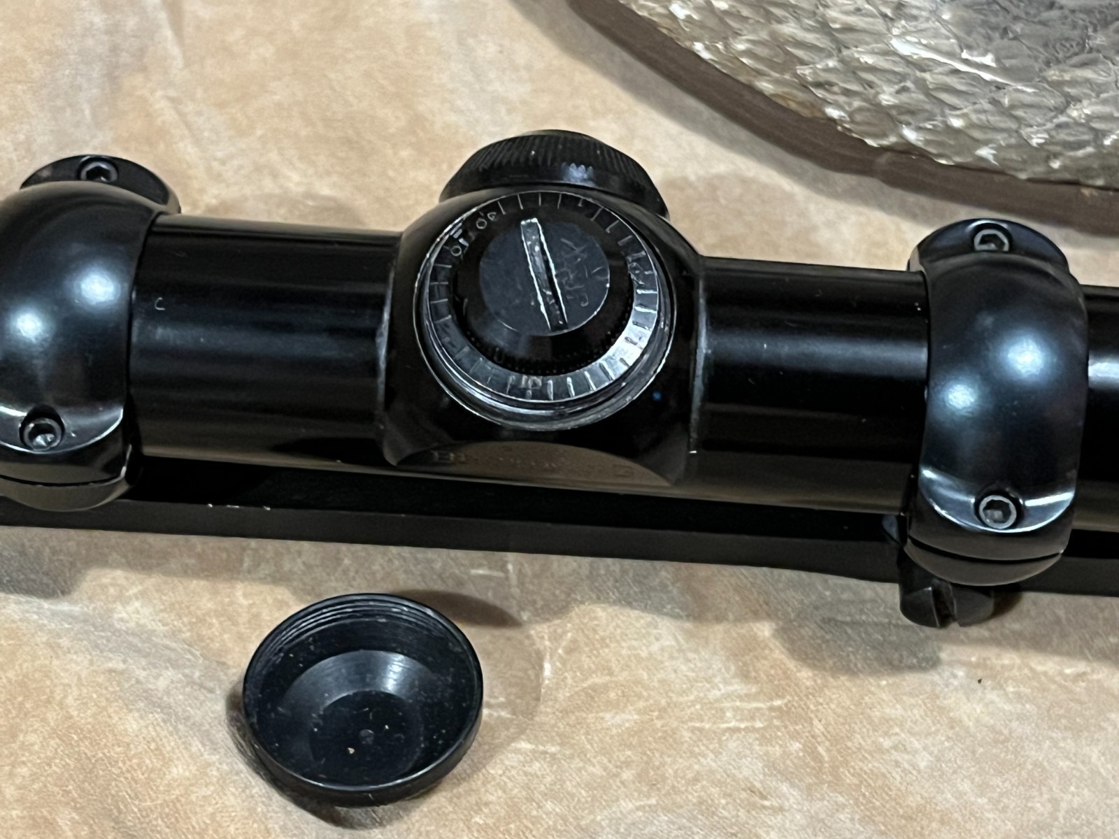 BROWNING 2X-7X scope, base & rings for 1st model SAKO made BROWNING bolt actions