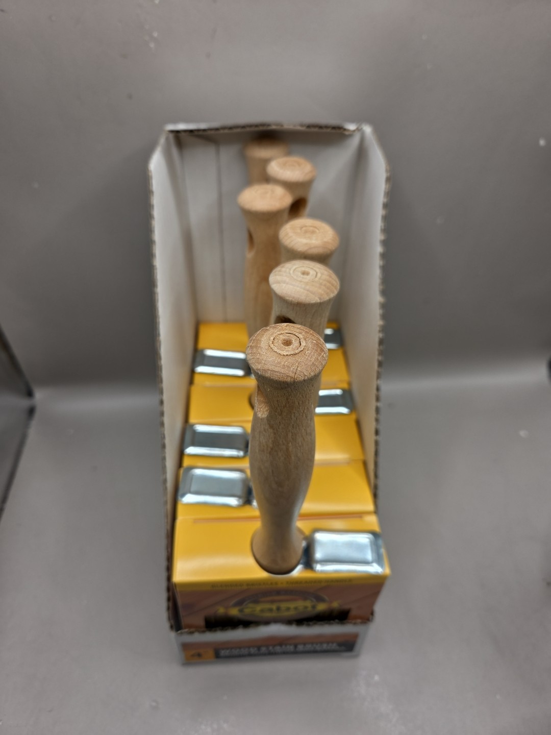 6 Pack 4inch Cabot Wood Stain Brush