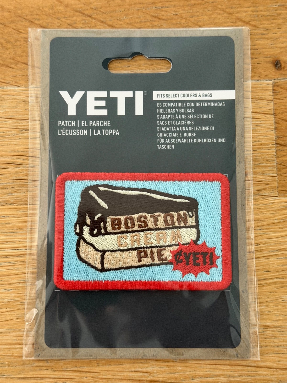 Yeti BOSTON CREAM PIE Patch - FREE SHIPPING