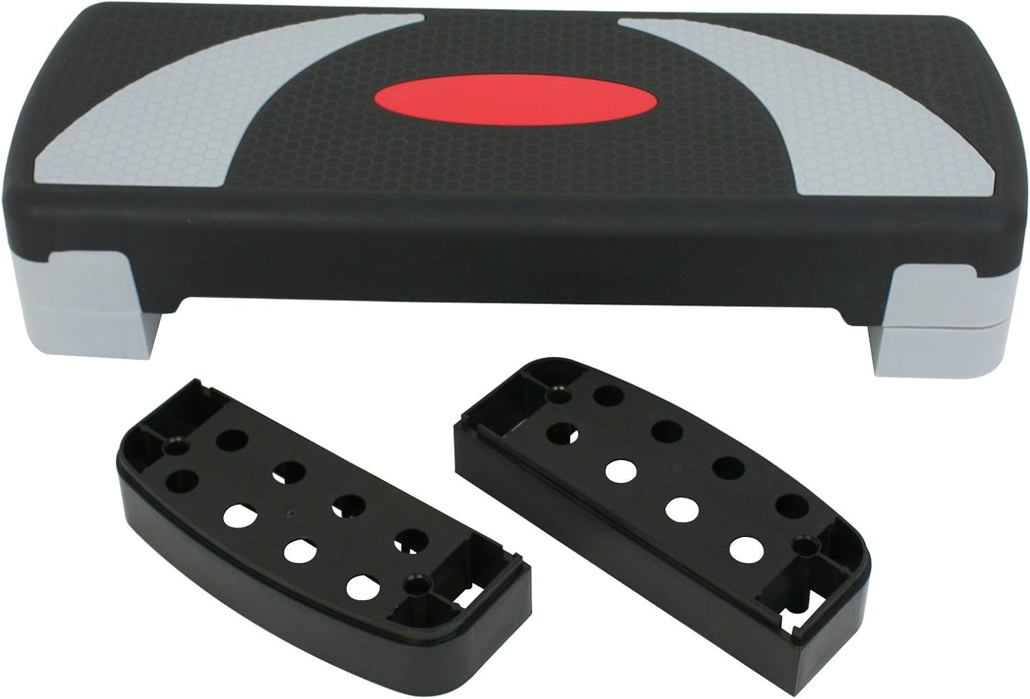 31’’ Aerobic Step Platform, Adjustable Exercise Workout Stepper with Stable Rise