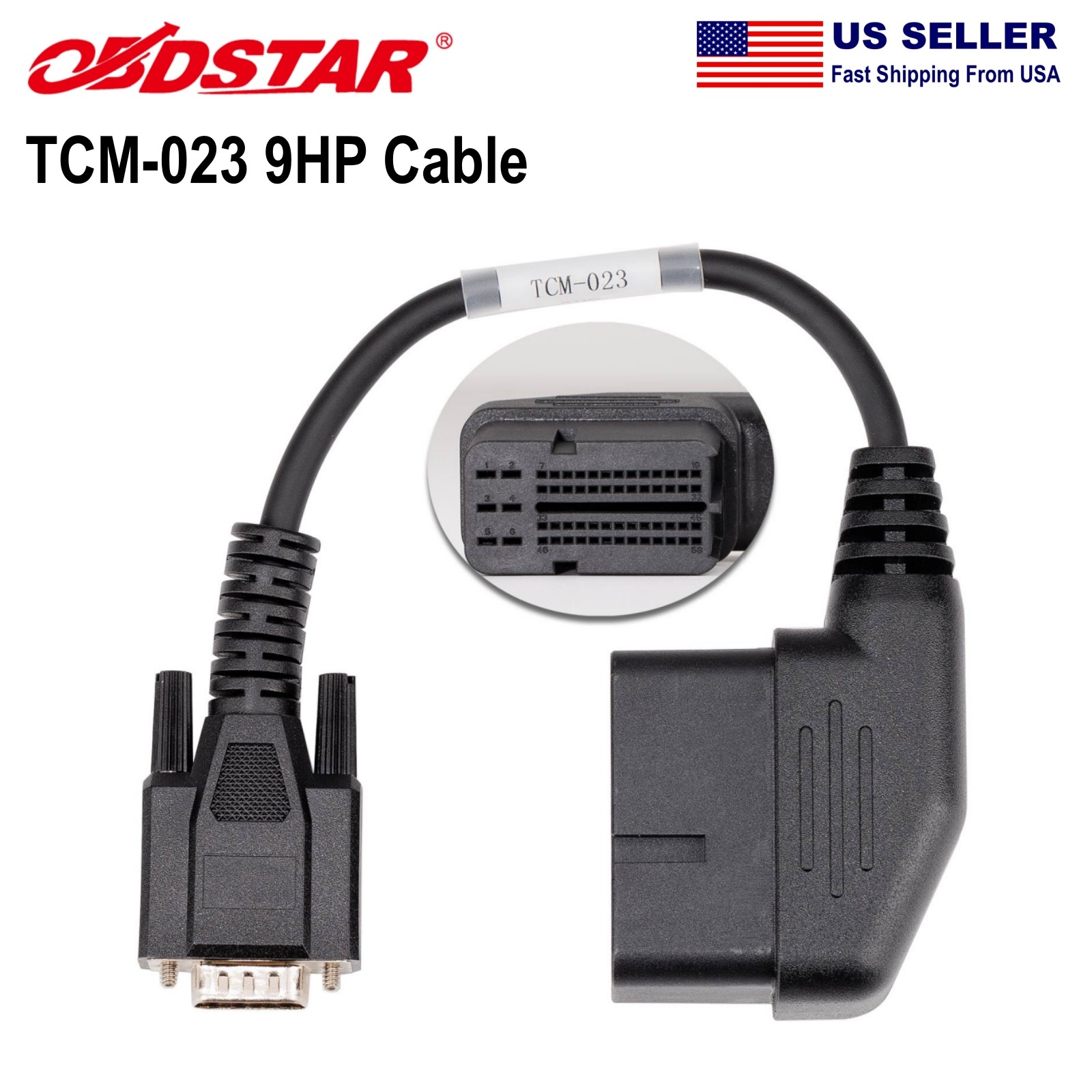 OBDSTAR TCM-023 9HP Cable Work for X300 Classic G3 and DC706 Scanner