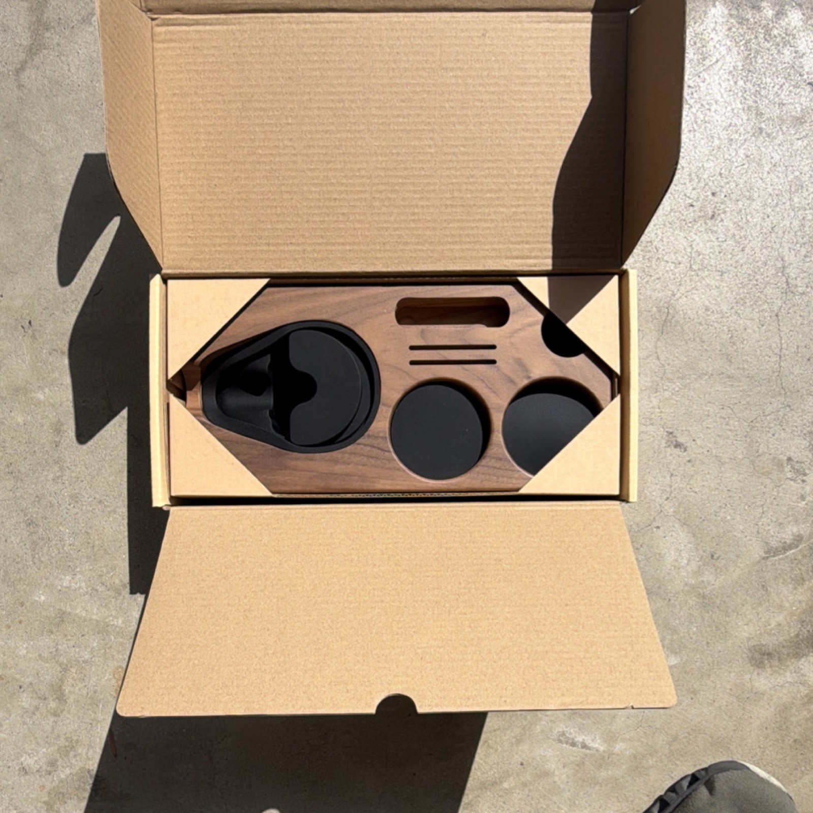 Normcore 58mm Espresso Tamping Station Walnut