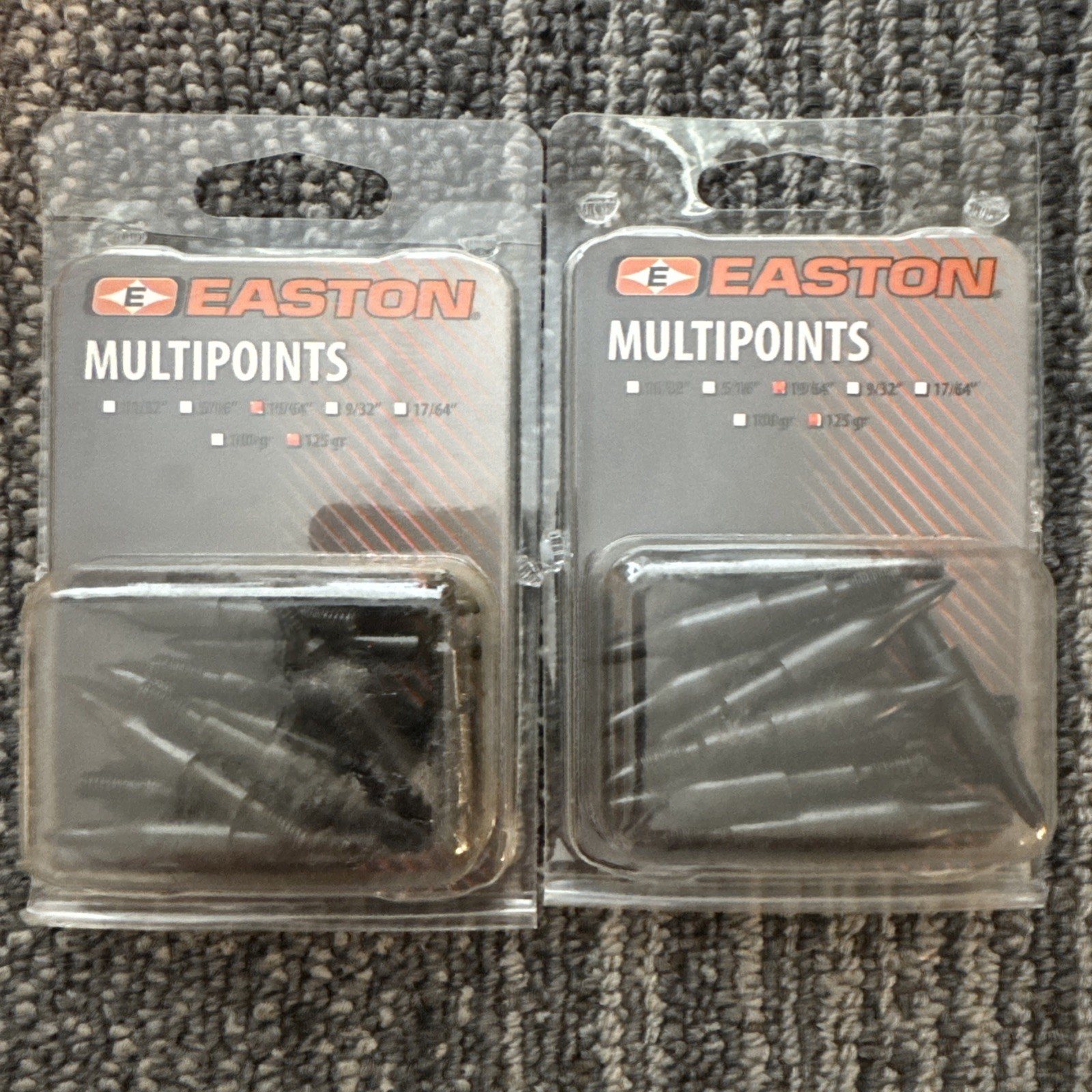 Easton Multipoints Practice Field Point 125grain (2) 12 Packs