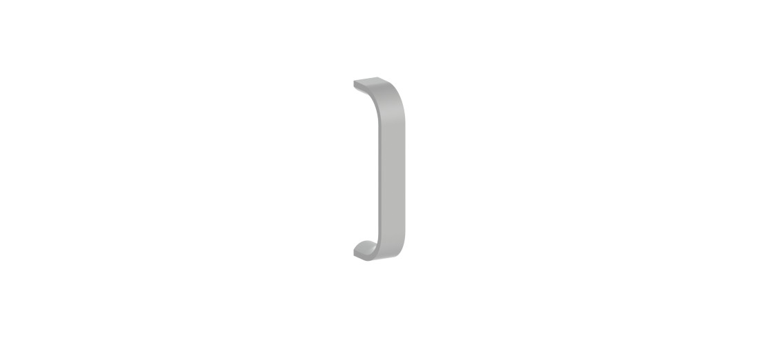 Hager 103239 158D 35" x 12" US32D LH Satin Stainless Steel