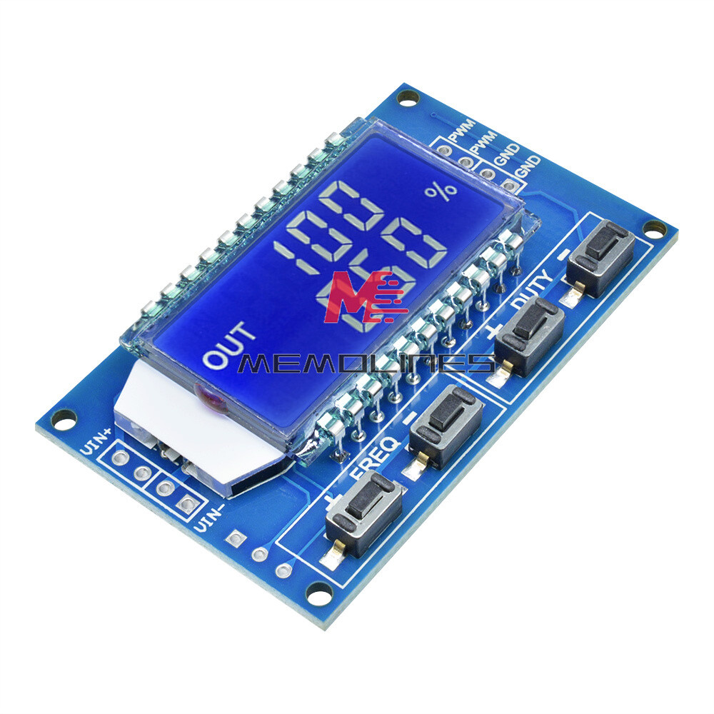 Adjustable PWM Pulse Frequency Duty Cycle Square Wave Signal Generator Module SS