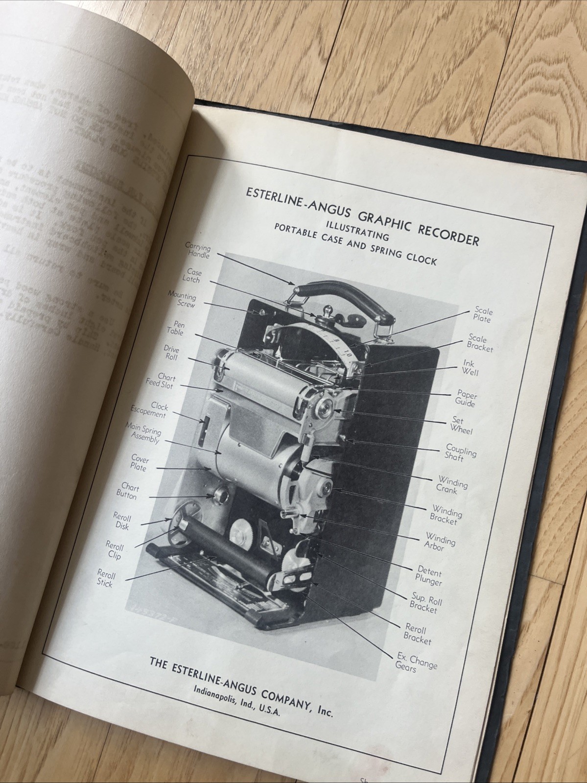 1939 Esterline-angus Model A. W. Graphics Instruments 30385 Graphic Meters