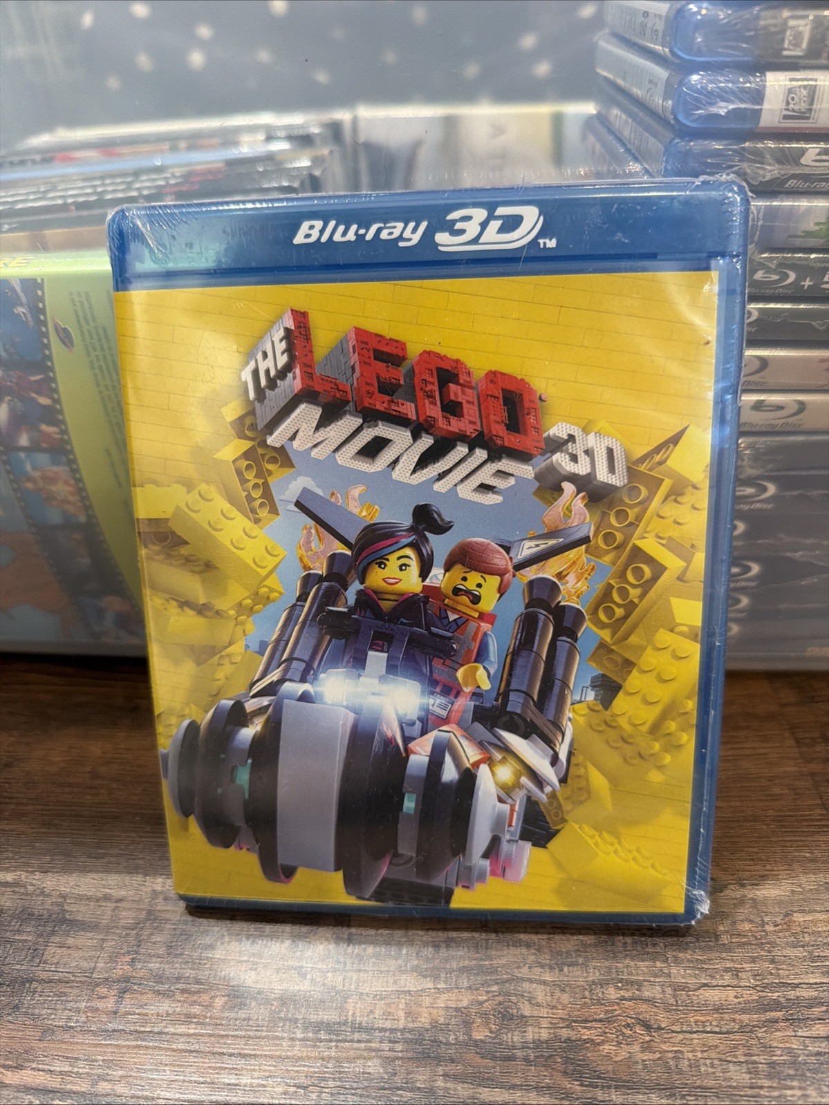 The LEGO Movie 3D  (3-D Blu-Ray Disc set, 2014)  Chris Pratt Brand NEW
