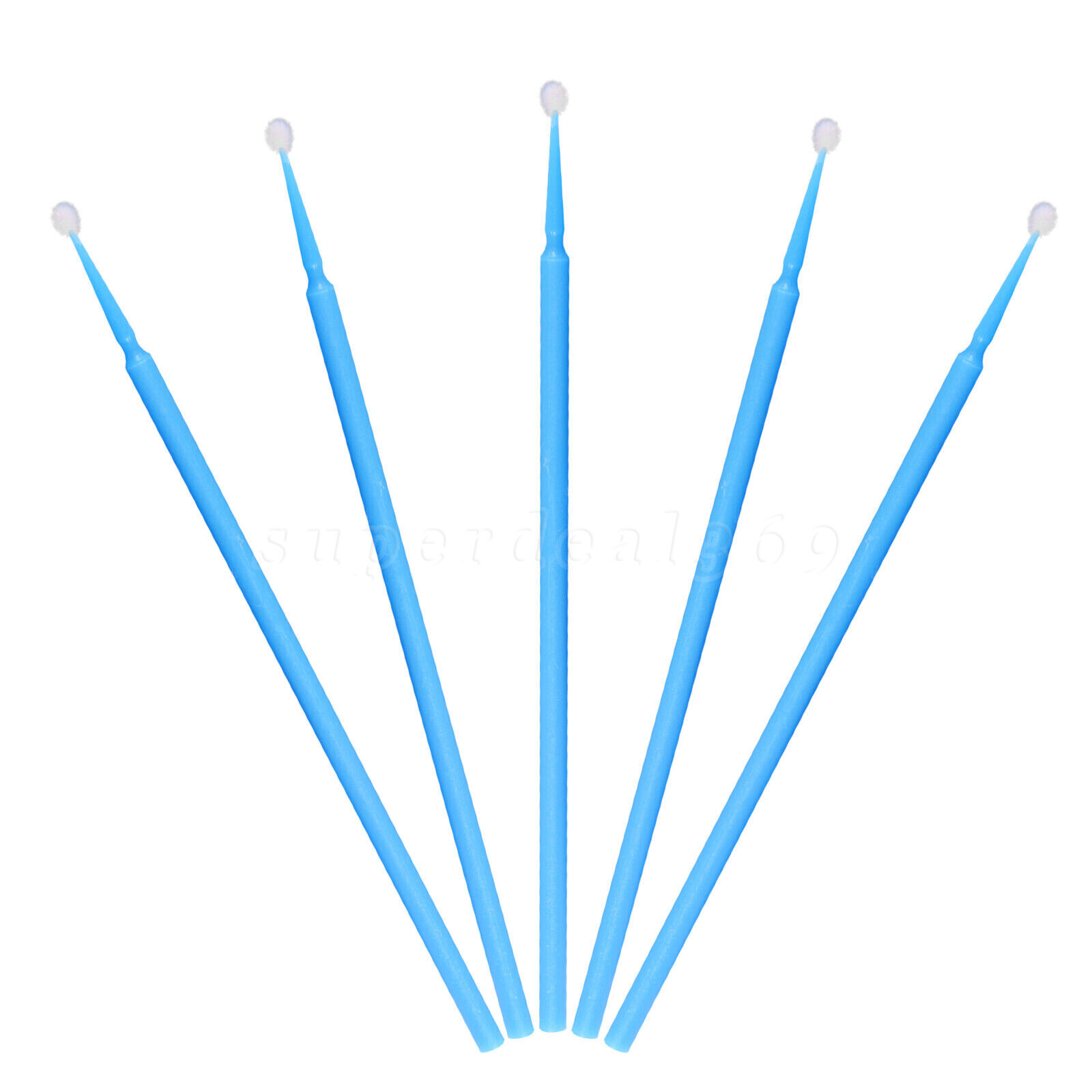 100Pcs Dental Microbrush Disposable Applicators Tips Micro Brush Cleaning 4 Size