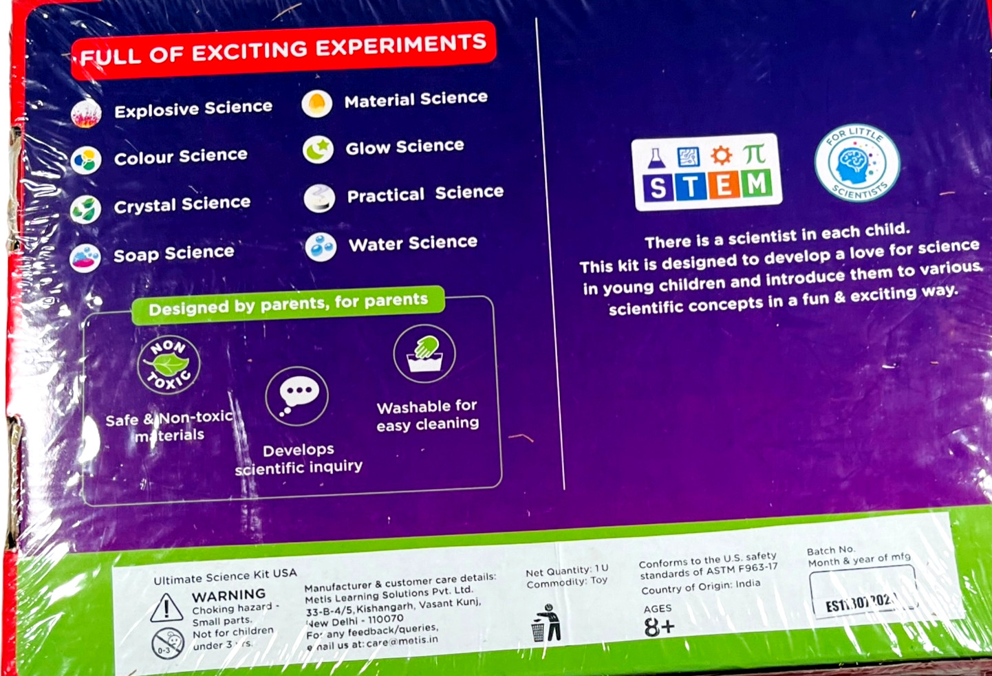 Ultimate Science Kit 120+ Experiments / Game / Einstein Box - LOT of 2