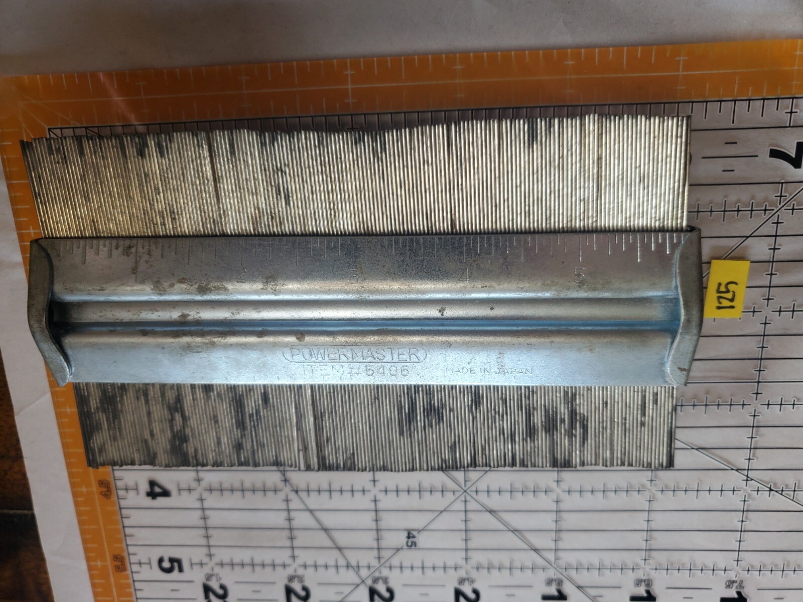 Power Master Duplicator Pin Contour Gauge Repeater Wood Working Tool