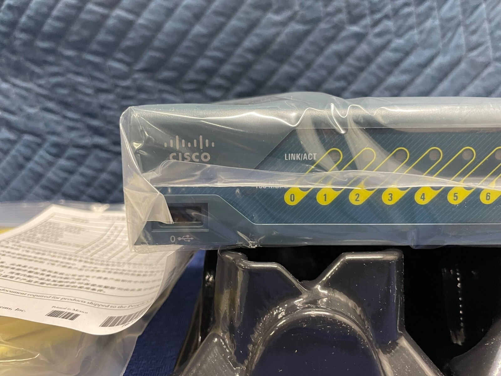 Cisco ASA 5505 V09 Fast Ethernet Firewall Security Appliance Open Box