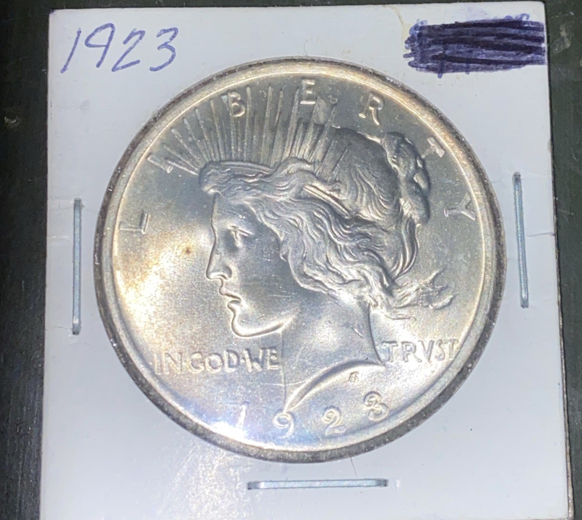 1923 Silver Peace Dollar Uncirculated