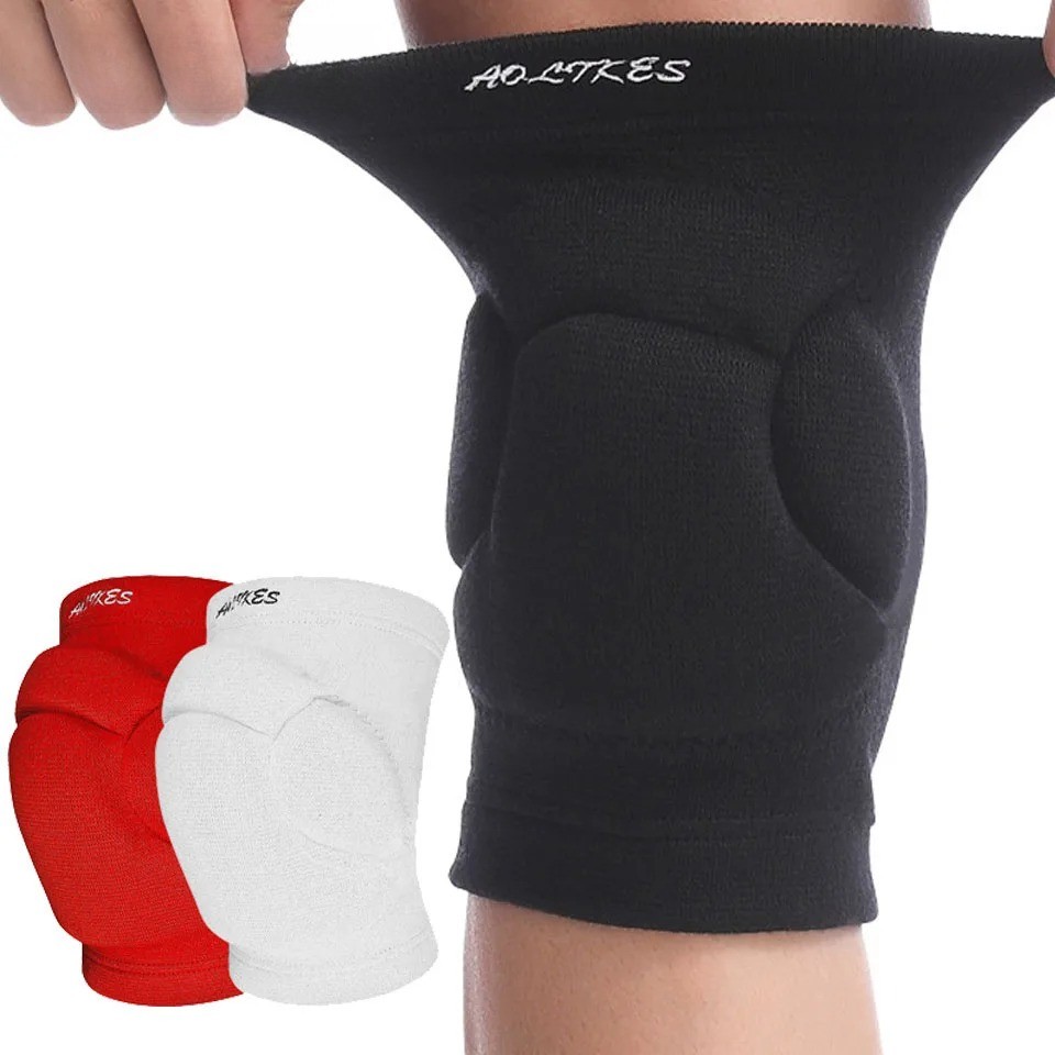 1 Pair Sports Thickening Knee Pads Football Extreme Sports Kneepad Brace Support