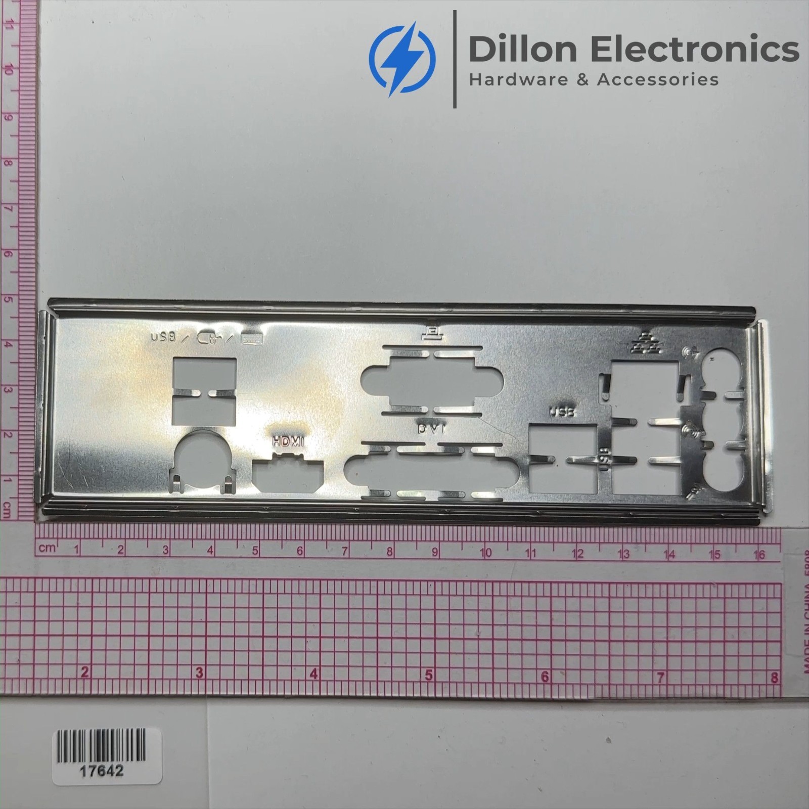 ATX Motherboard IO Shield Backplate Rear I/O Plate Unknown Compatibility