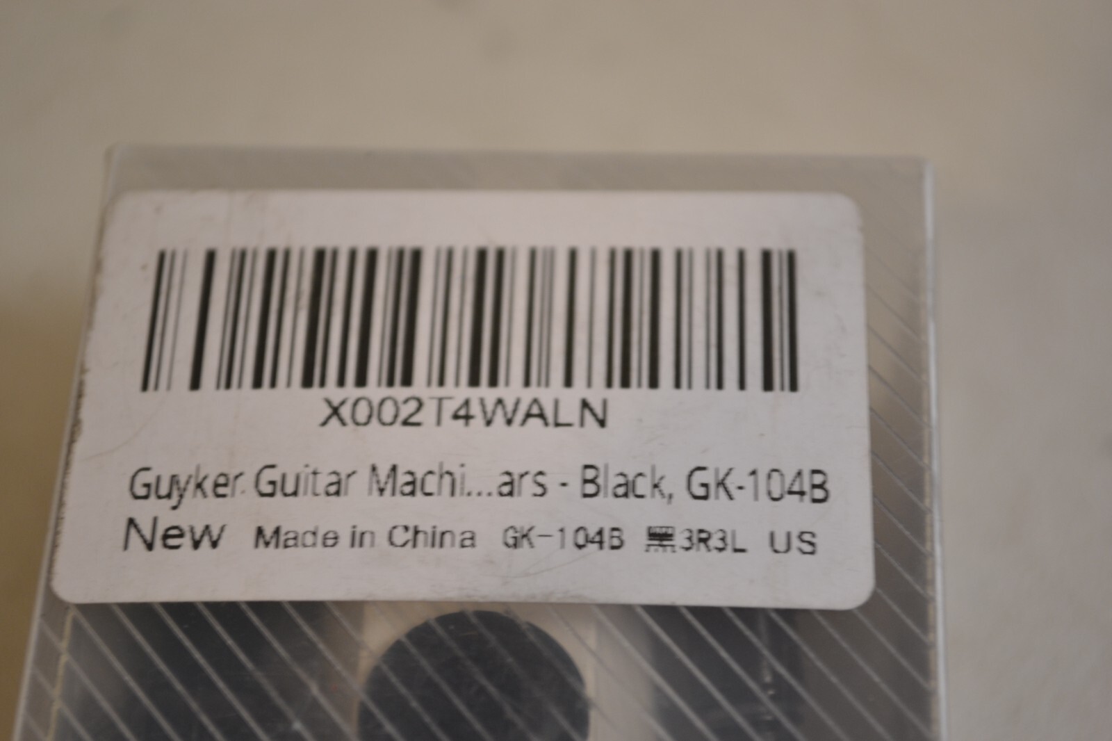 Guyker Guitar Machine Heads BLACK GK-104B
