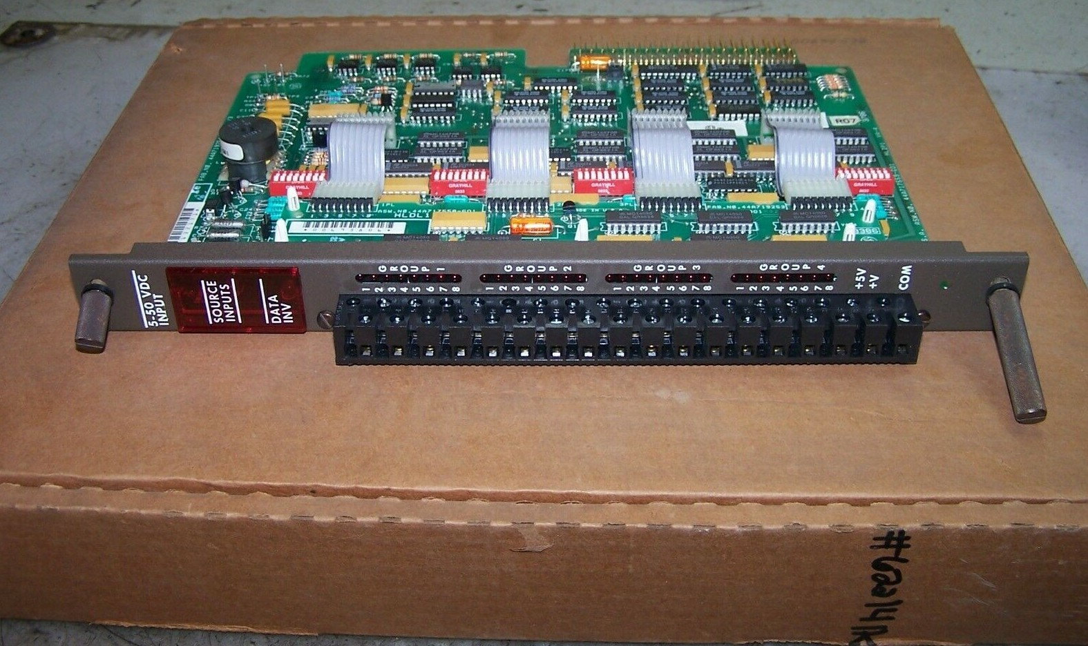 NEW GE IC600YB831B INPUT MODULE 5-50 VDC W/ LIGHTS