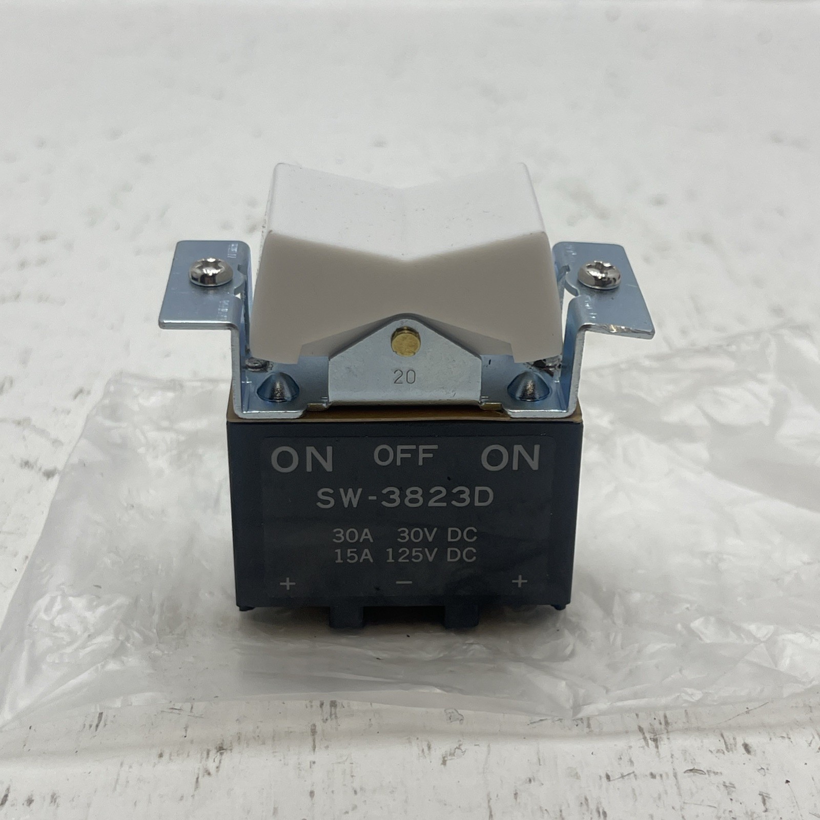 SWITCH, SW-3823D, 30A 30V DC, 15A 125V DC