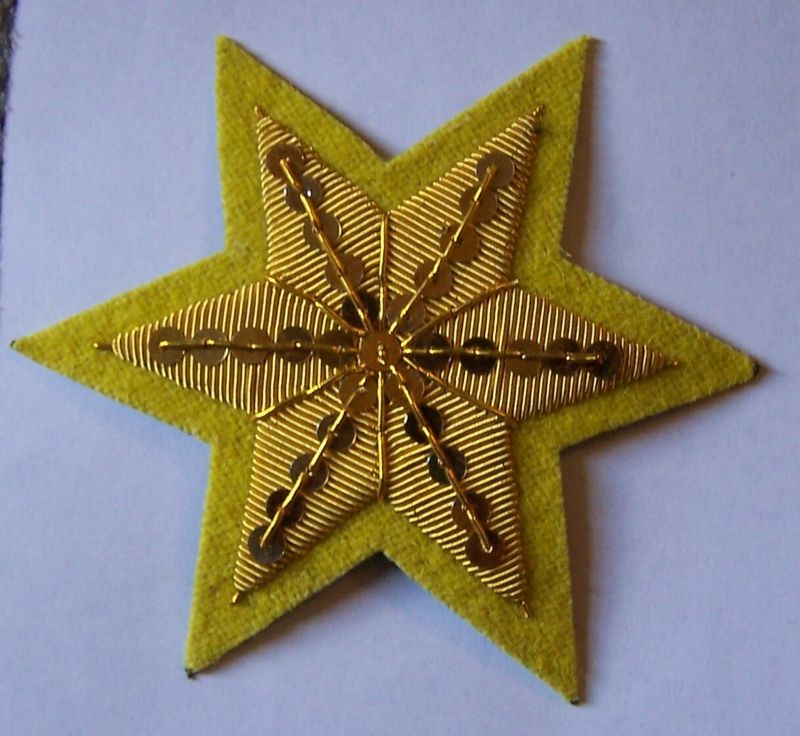 Civil War Horse Saddle Star Shabraque Union Officer Cavalry Unit Blanket Patch