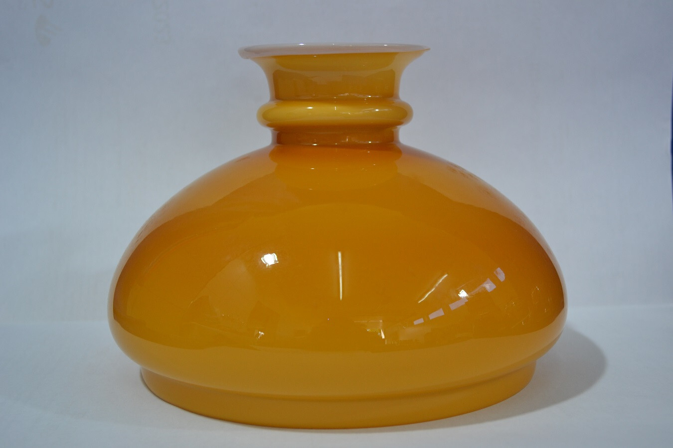 Ø 190 mm kerosene lamp lamps lampshade lamp 185 mm glass shade yellow White