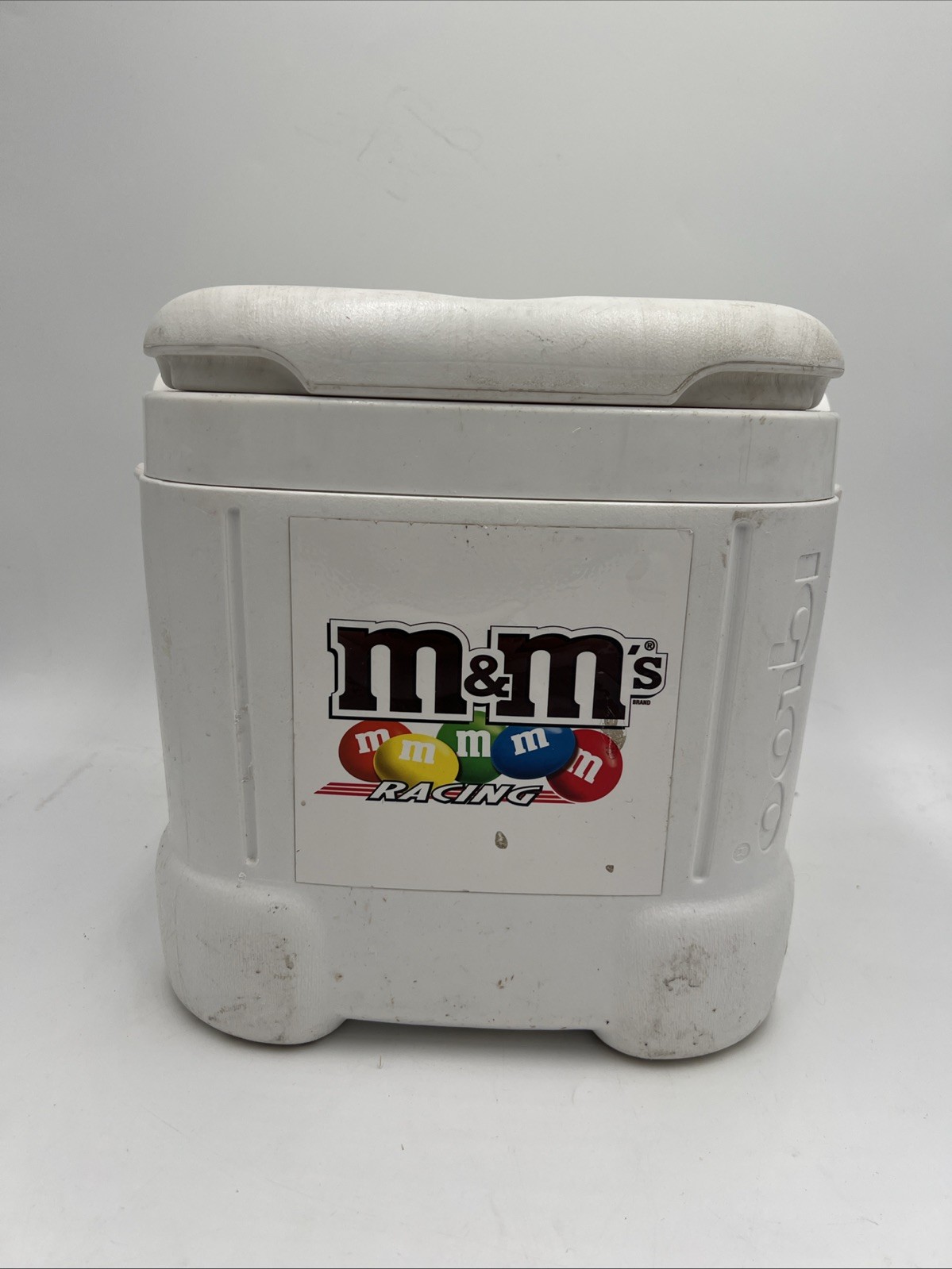 Igloo Ice Cube all White Cooler 12qt ~ 14 Cans M&Ms Racing Hardside Small
