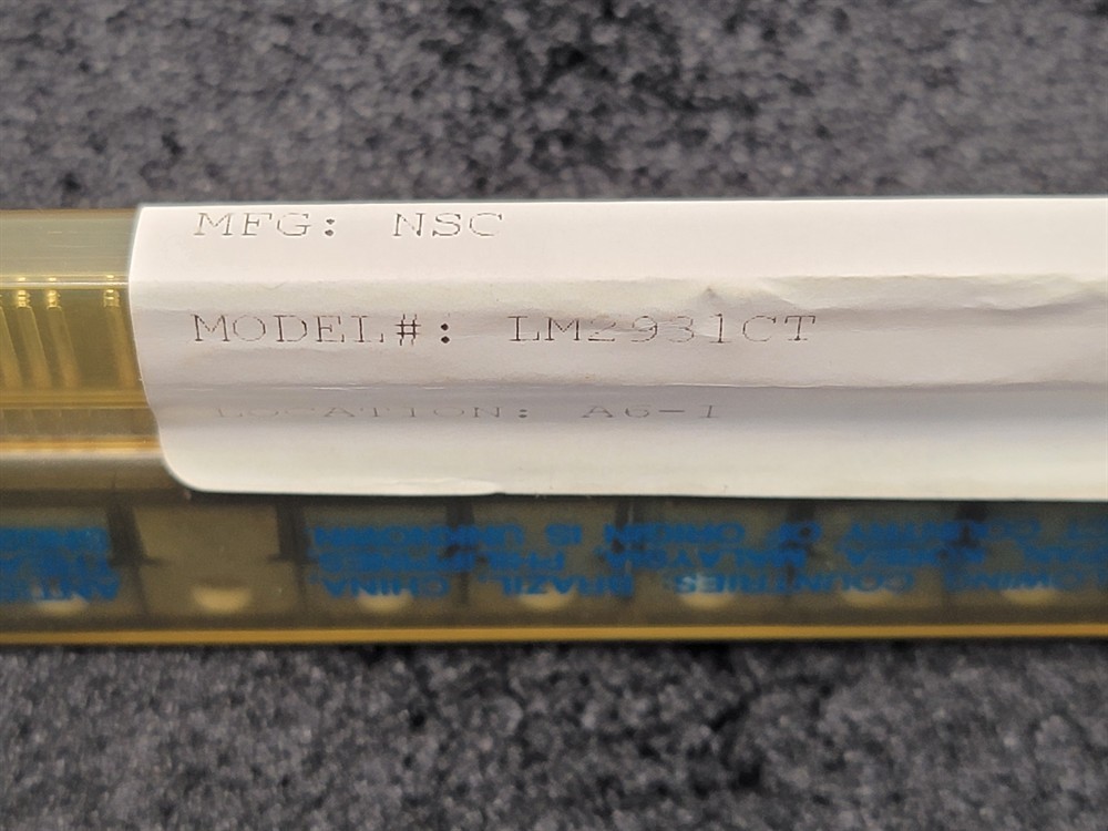 New (45pcs) LM2931CT NATIONAL SEMI IC Linear