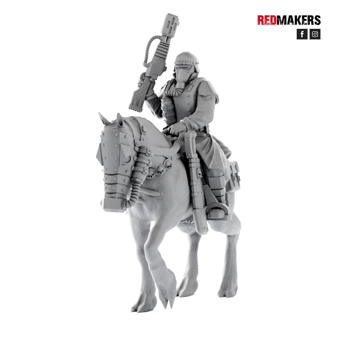 DEATH DIVISION CAVALRY MELTGUN SET (5U)