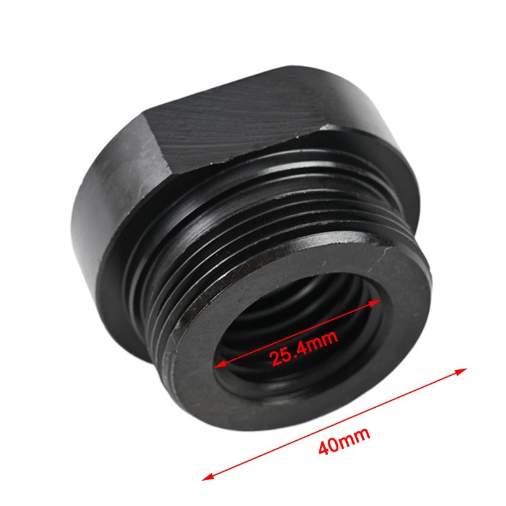 Wood Lathe Chuck Adapter Precision Thread 40mm Outer 254mm Inner Metal