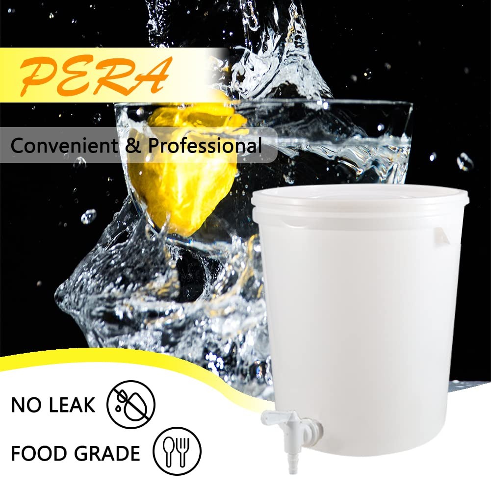 6 Pack Plastic Spigot Replacement Valve for Brewing Bottling Bucket