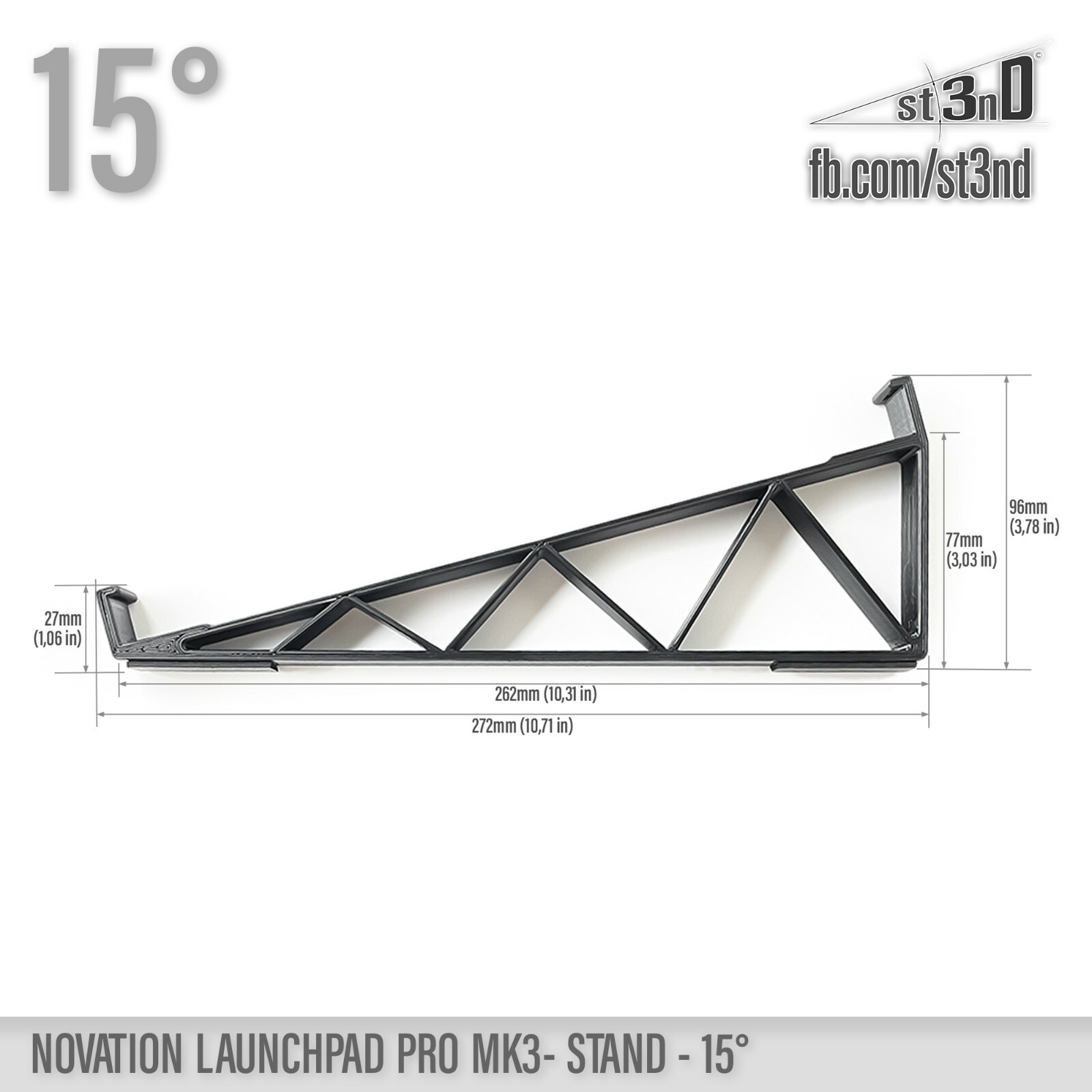 NOVATION LAUNCHPAD PRO MK3 STAND - 15° - 100% Buyer satisfaction