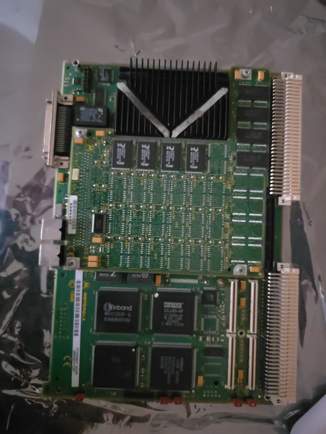 Motorola MVME Board with 01-W3191F rev. 01C and rev. 01-W3190F 16D