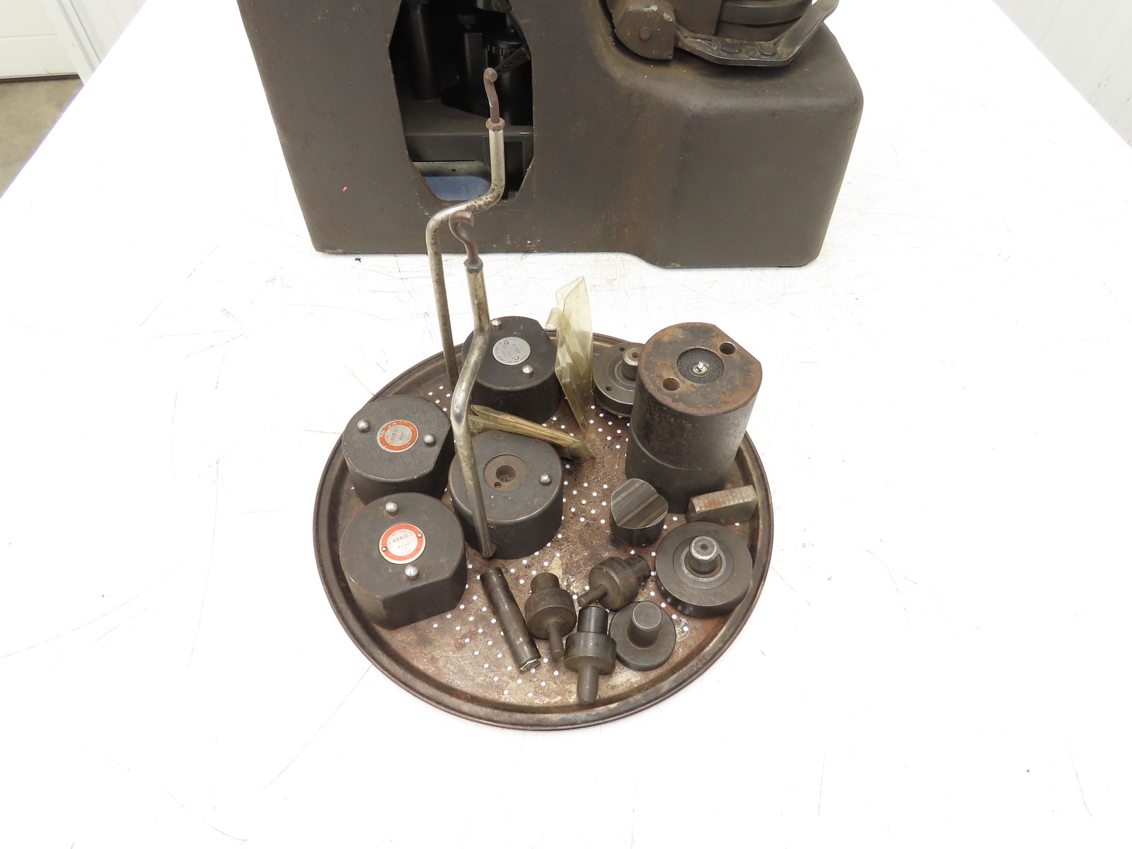 Wilson Rockwell Model 4 JR Hardness Tester Metal Testing Zerominder