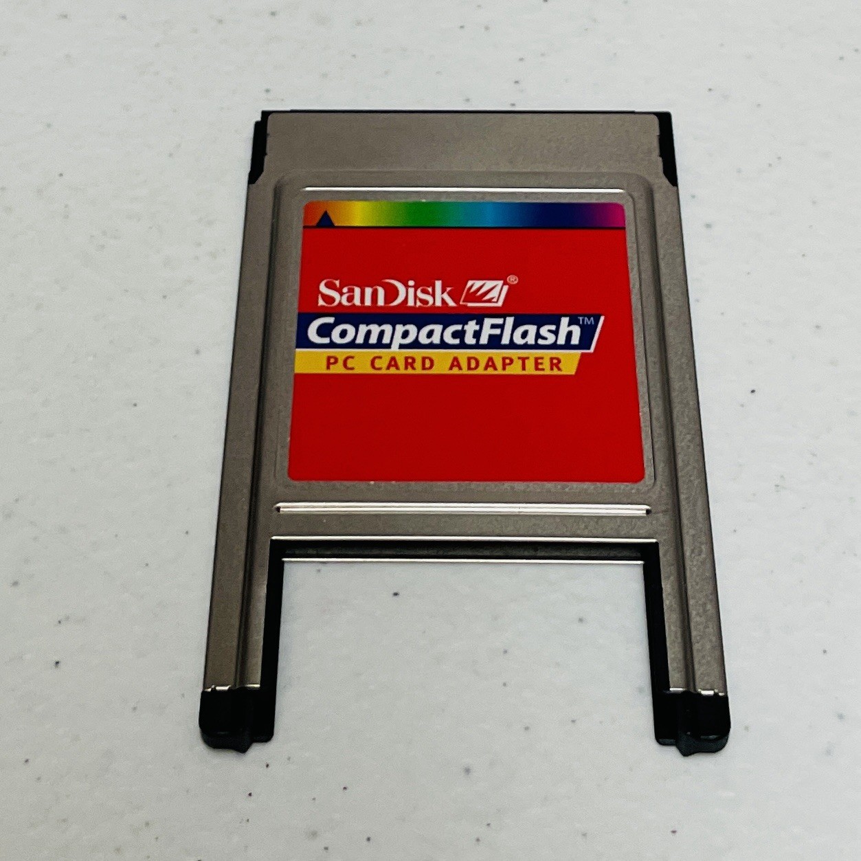 SanDisk Compact Flash PC Card Adapter PCMCIA CF Memory Reader