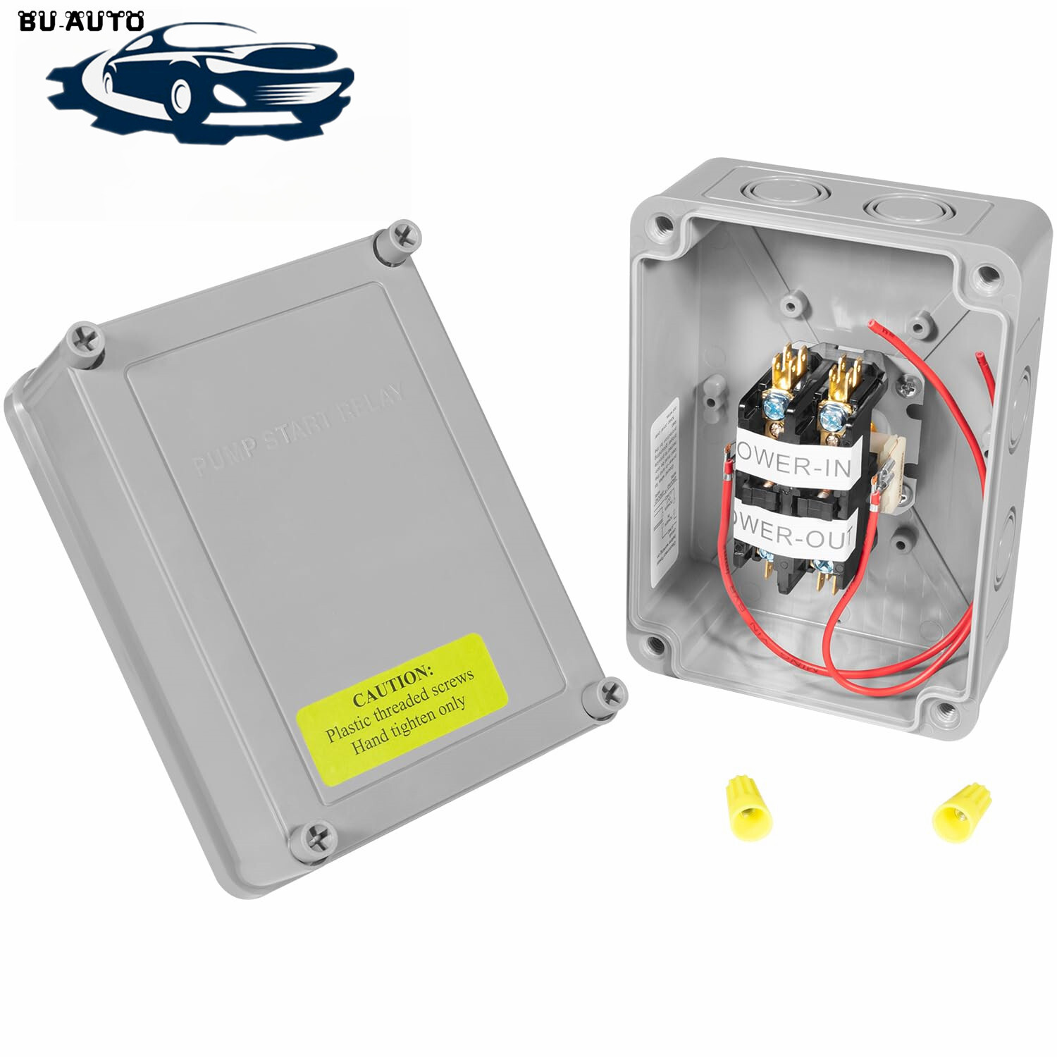 Replace K-Rain 1522 Pump Start Relay for Irrigation Pump 3HP 110V/220V 24V Coil
