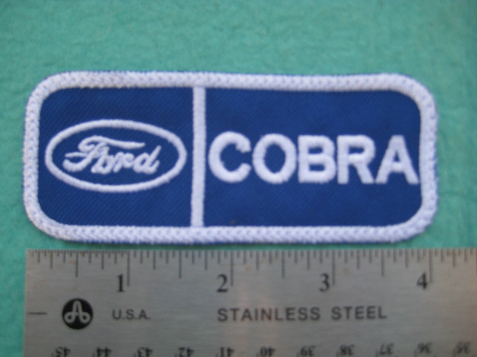 Ford Cobra GT 350 GT 500 Racing Service  Parts Dealer Hat Uniform Shoulder patch