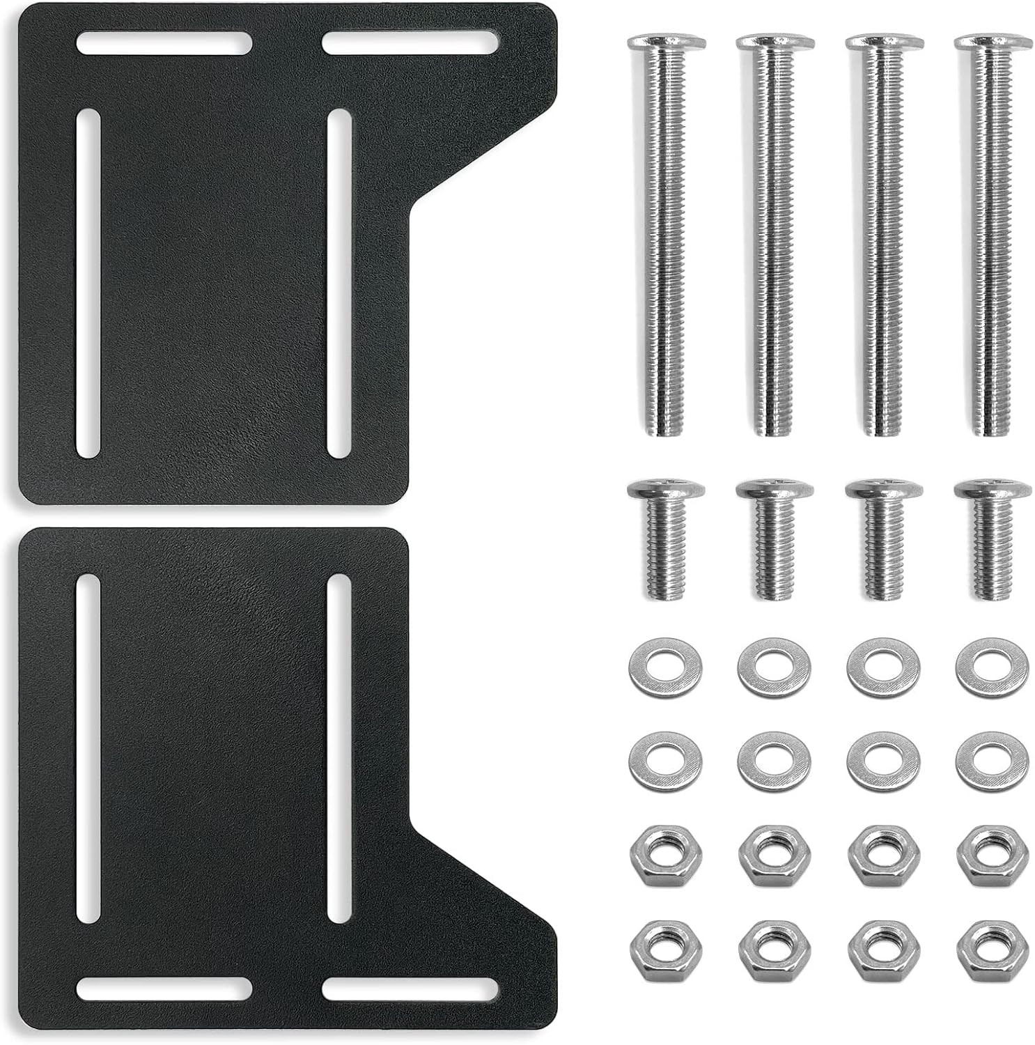 2 Pcs Bed Frame Brackets Adapter for Headboard Extra, Heavy Duty Bed Modificatio