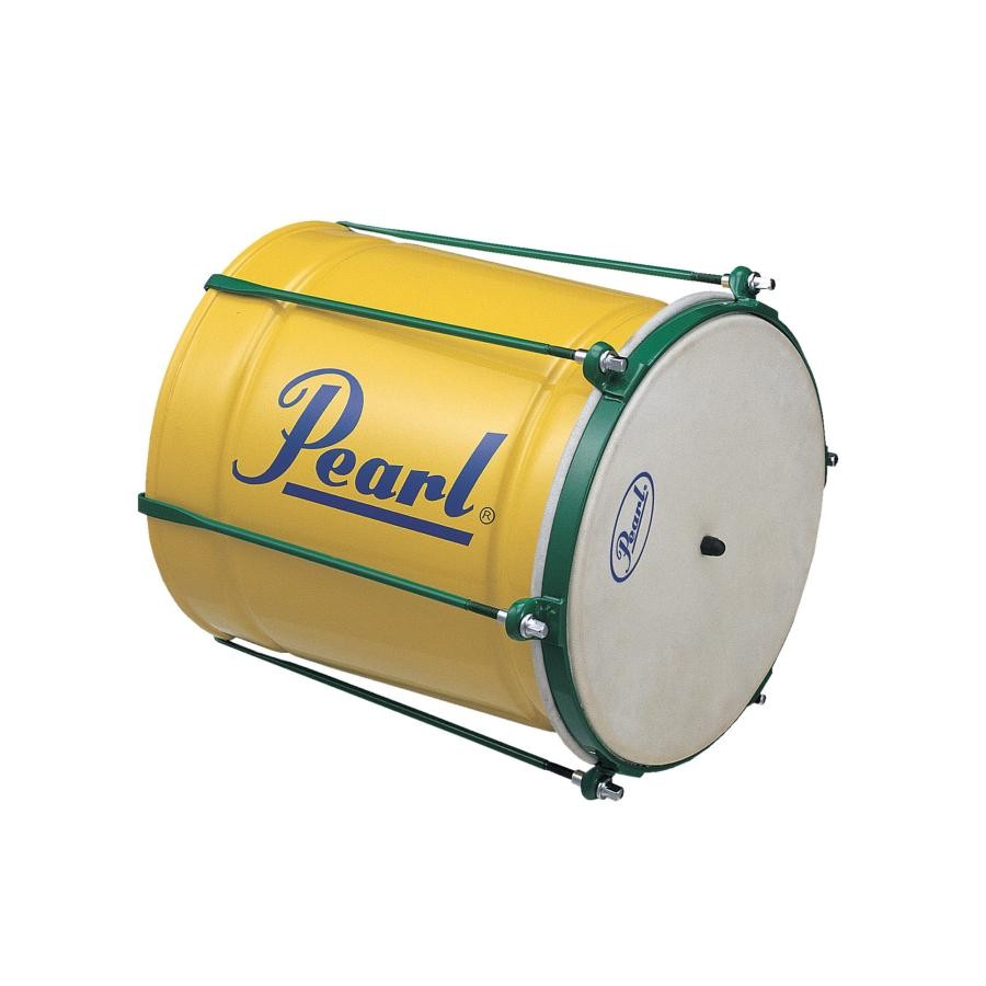 Pearl PBC-80SS Cuica Brazilian Percussion 8" Steel Shell Goat Skin Head Bamboo