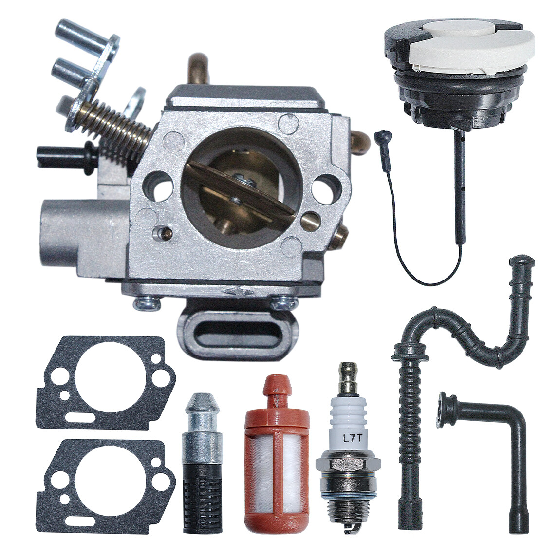 Carburetor Kit For Stihl MS310 MS390 MS290 029 039 HD-18 Walbro Carb Fuel Filter