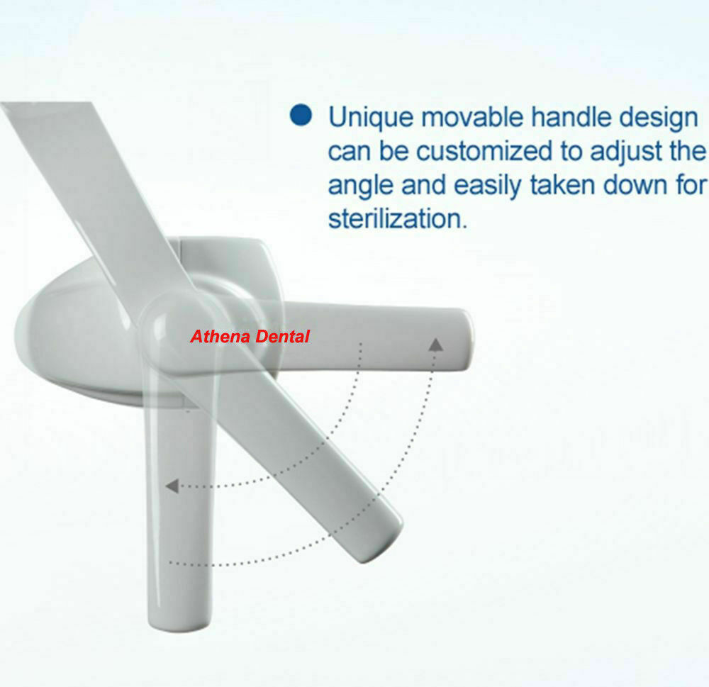 360°Dental Ceiling Mounted Arm 6 LED Sensor Shadowless Dental Operating Lamp CE