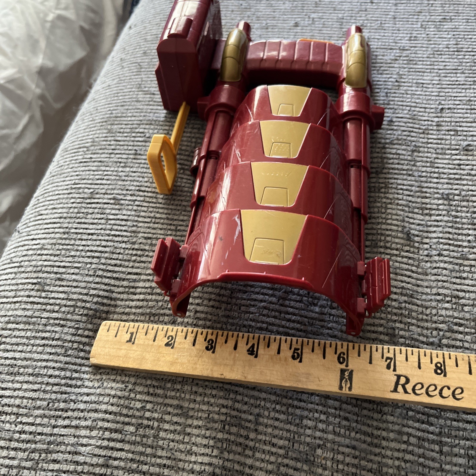 Marvel Iron Man Nerf Slide Blast Armor Dart Blaster 2015 Retractable Sh33