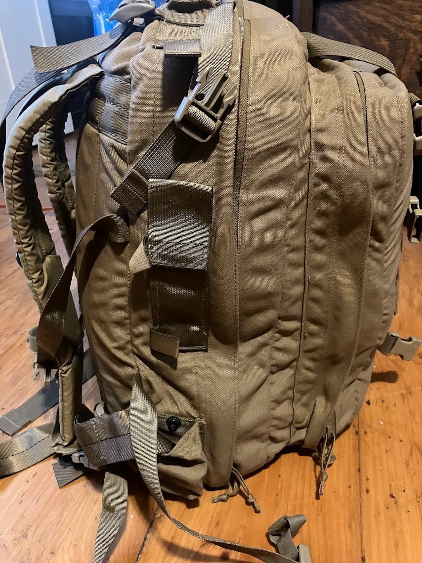 Medical Aid Bag STOCKED Military Combat Coyote Field Gear Rescue First Response