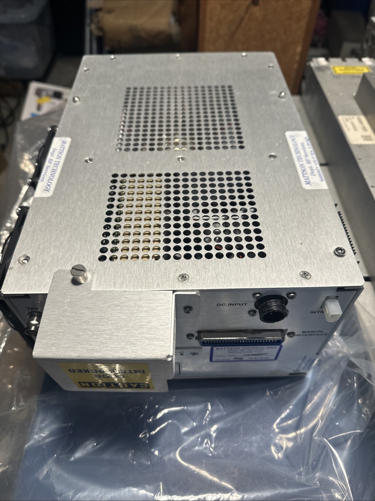 Mattson MTI No: 553-21146-00 REV F.   RF Match Assembly RFS 1017