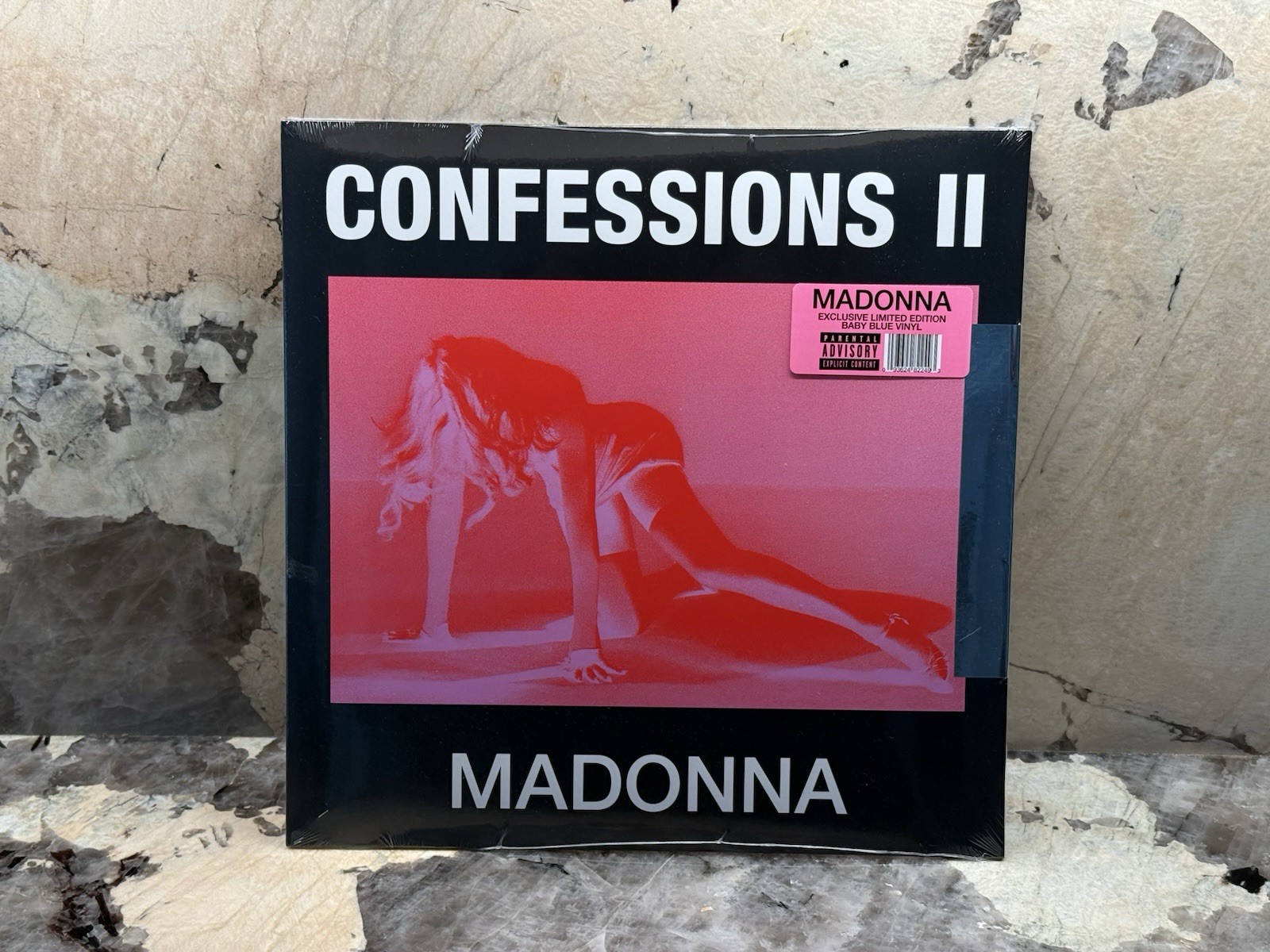 MADONNA Confessions II TIK TOK BABY BLUE 12" VINYL LP Limited Edition IN HAND